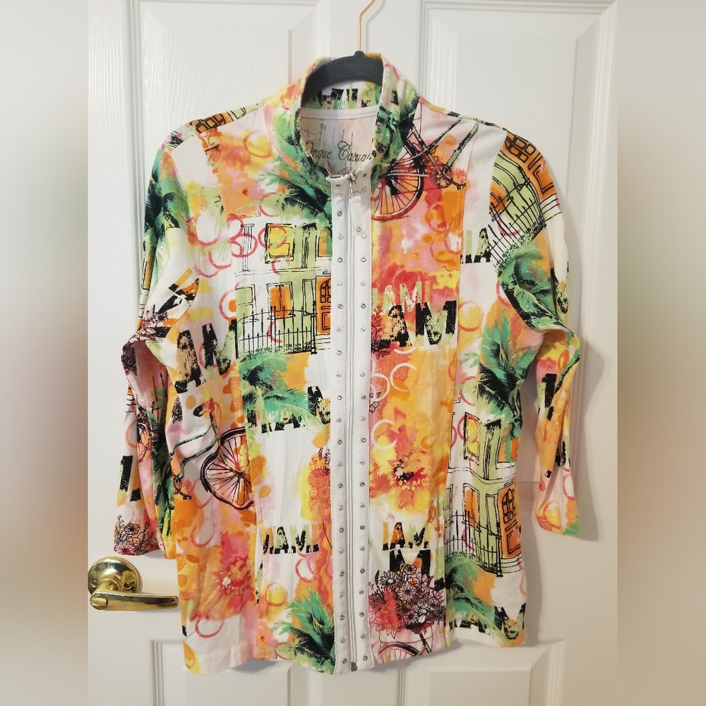 Zippered jacket